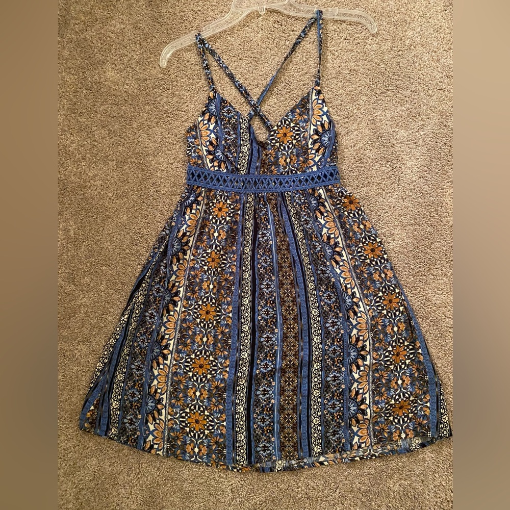 Live to be Spoiled blue jr dress size XS